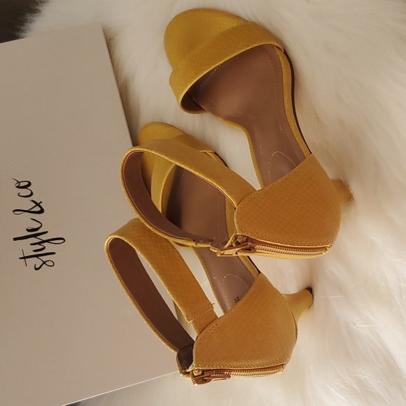 Style & Co Paycee Women's Two- Piece Dress Sandal Size 8.5M - Picture 3 of 6